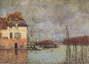 Alfred Sisley Fllod at Port-Marly oil